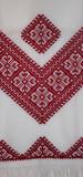 Nyzynka style, hand embroidered Ukrainian towel. Vyshytyi rushnyk nyzynkou