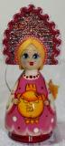 Wooden ornaments, Doll 