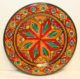 Hutsul style Plate,Hand made,Wood