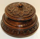 Hand carved wooden BOX,WOOD