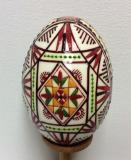 Chicken Easter Egg,Raised Wax
