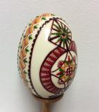 Chicken Easter Egg,Raised Wax