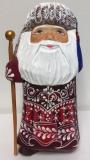 Carved Wooden Santa Clause